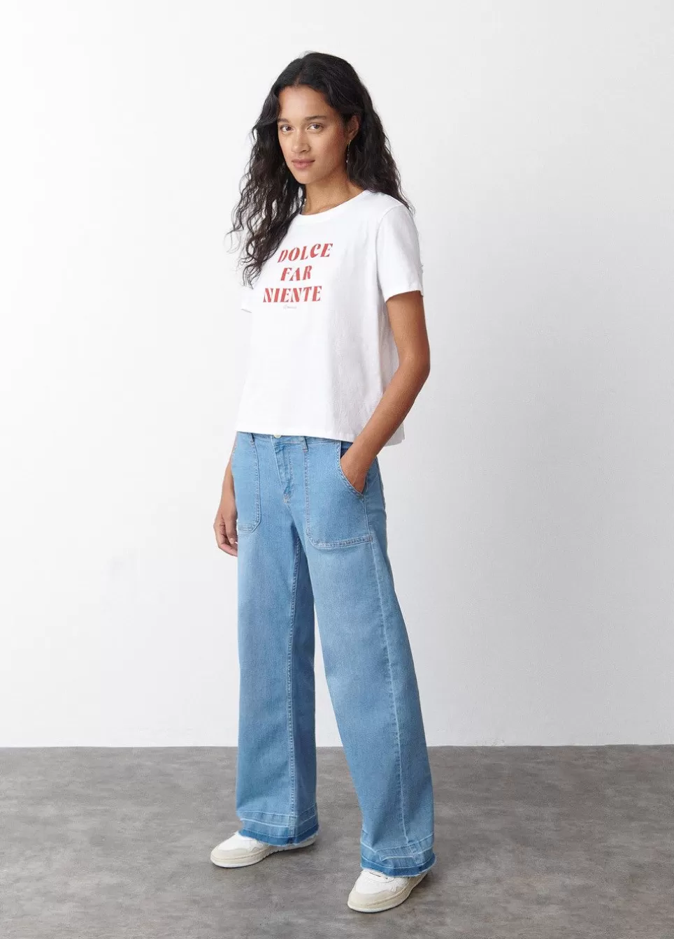 Jeans Culotte Zoom Split-Brownie Spain Store