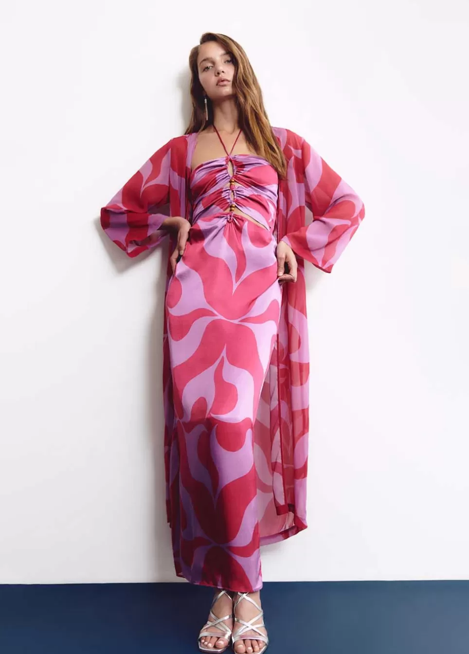 Kaftan Print-Brownie Spain Hot