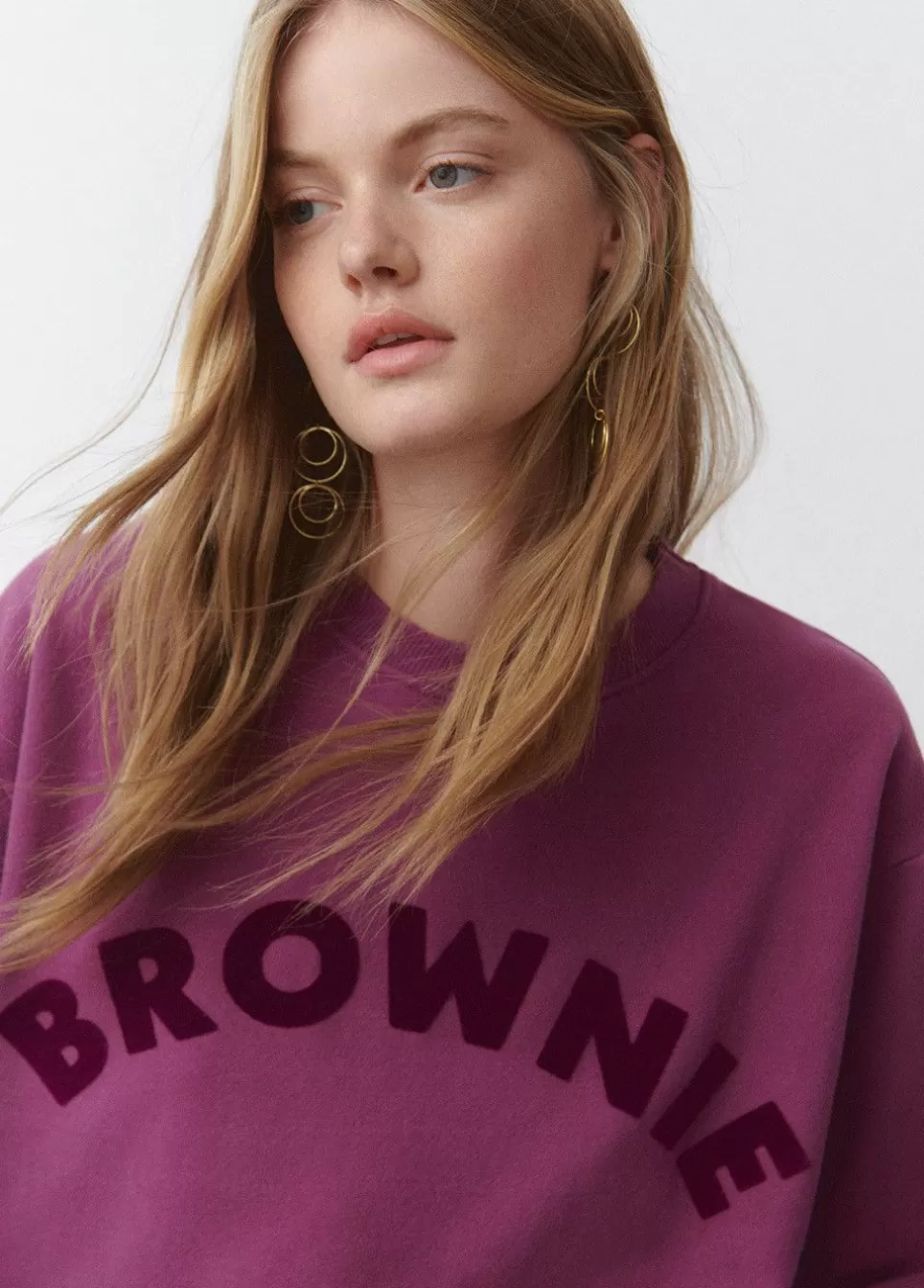 Sweater Brownie Magenta-Brownie Spain Discount