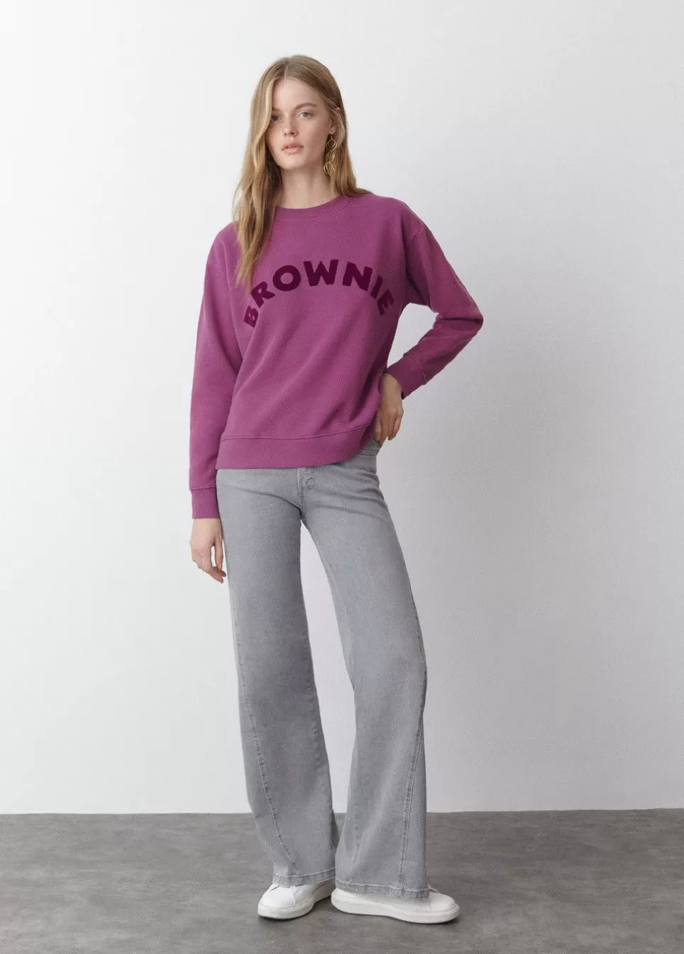 Sweater Brownie Magenta-Brownie Spain Discount