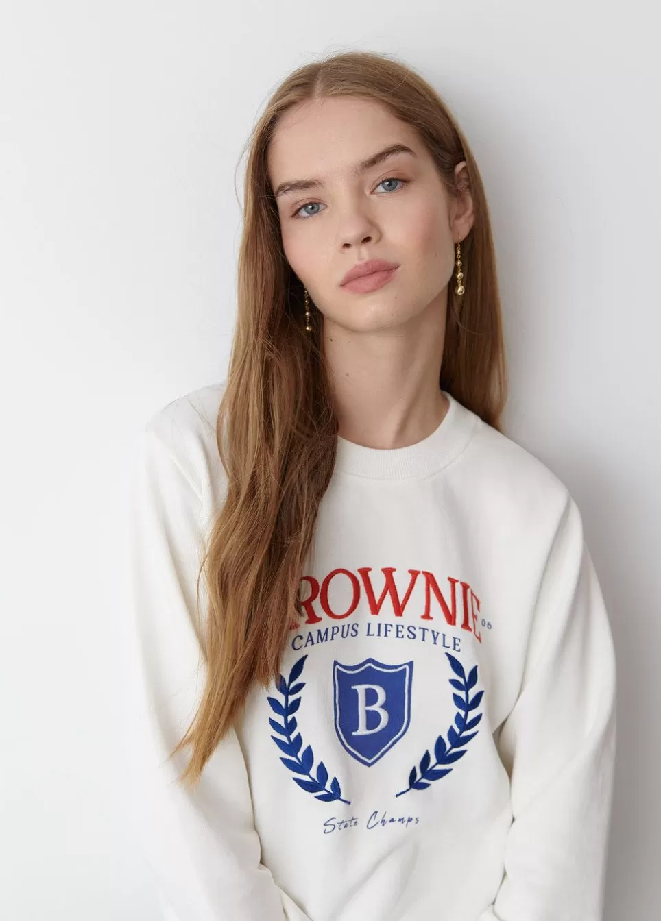 Sweatshirt Wapenschild-Brownie Spain Hot